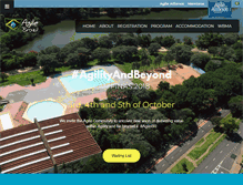 Tablet Screenshot of agilebrazil.com